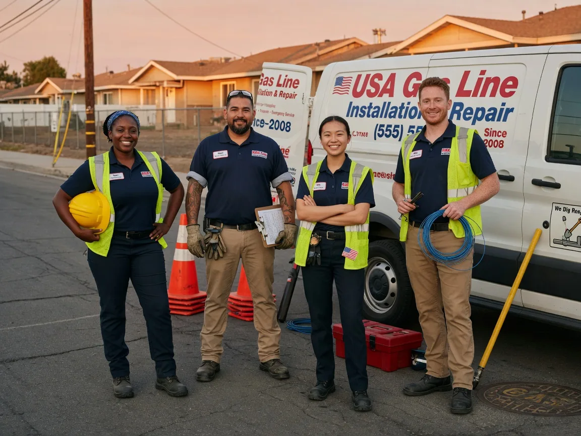 Gas Line Installation company in Mount Judea, AR